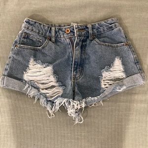 Cheeky Jean shorts